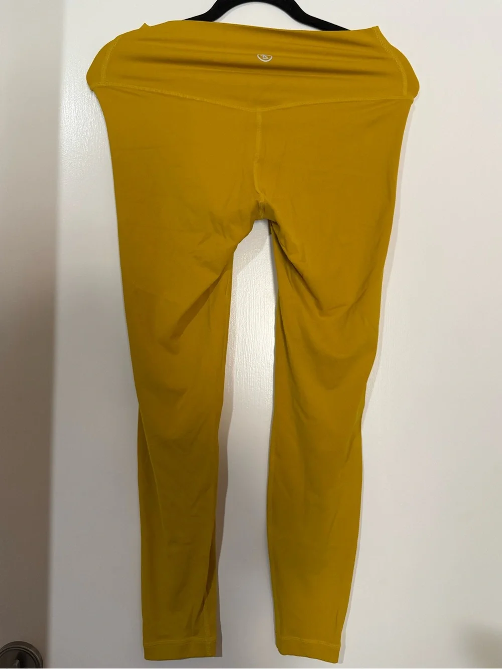Women’s Large Stretch Leggings in Mustard Yellow